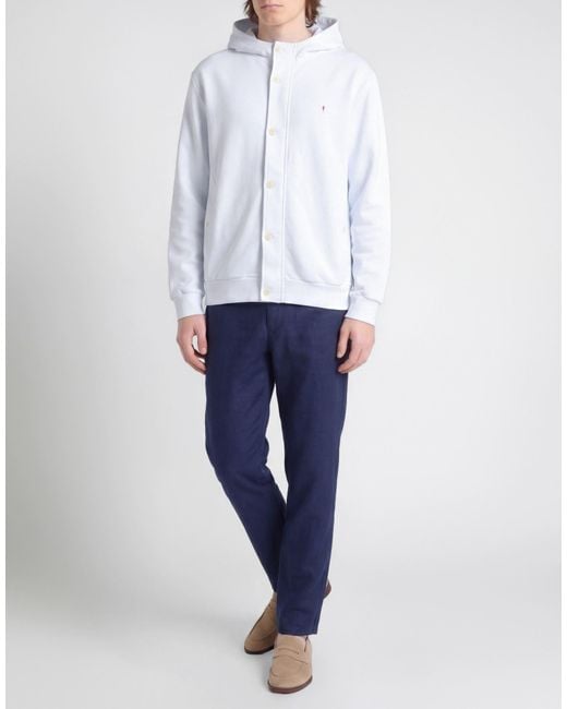 Cooperativa Pescatori Posillipo White Sweatshirt Cotton for men