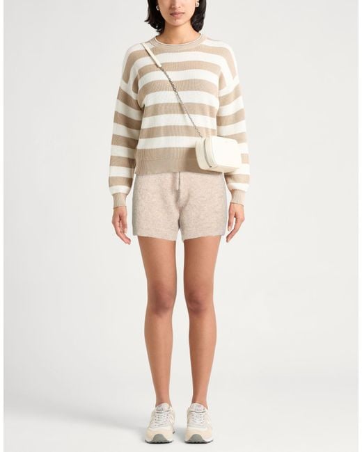 Roberto Collina Natural Shorts & Bermuda Shorts