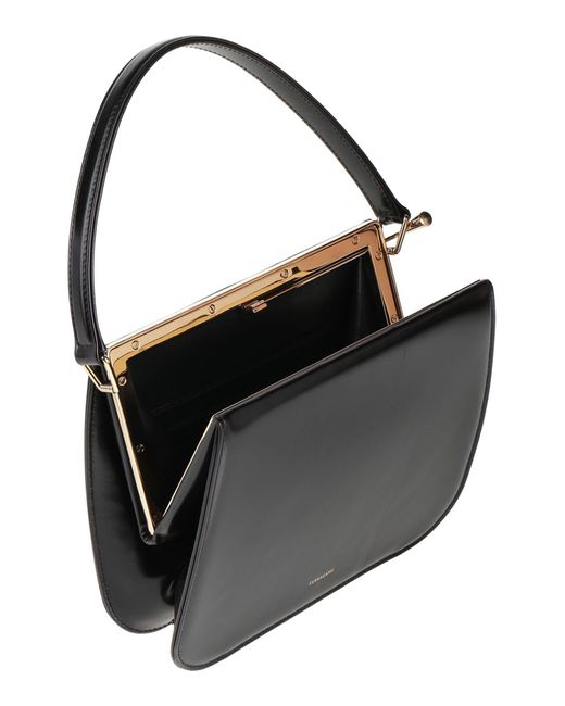 Ferragamo Black Handbag Calfskin