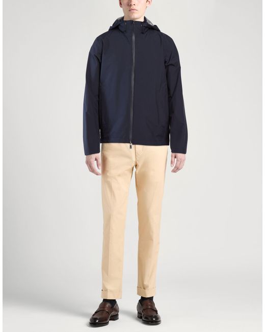 Herno Blue Laminar Midnight Jacket Polyester for men