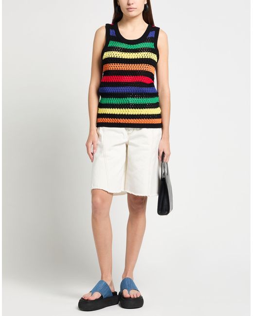 MSGM Black Top Cotton