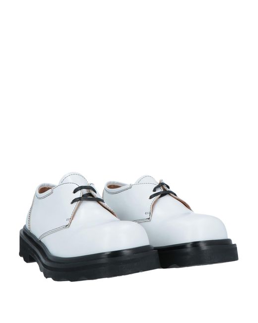 Marni White Lace-up Shoes