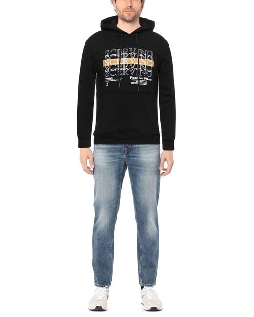 Ermanno Scervino Black Sweatshirt for men