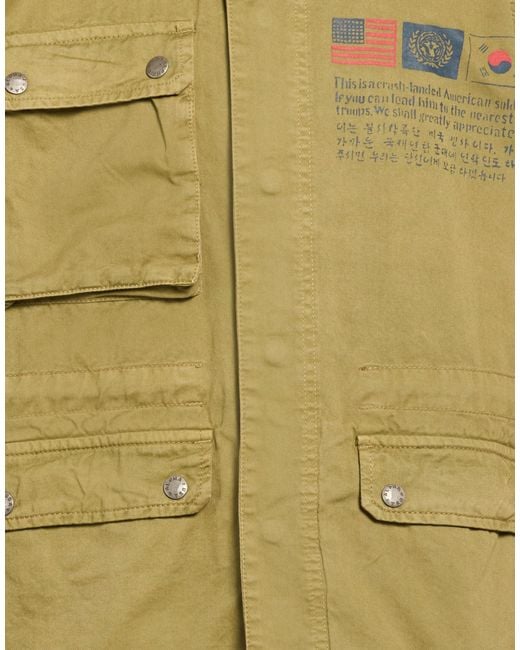 Alpha Industries Green Jacket Cotton for men