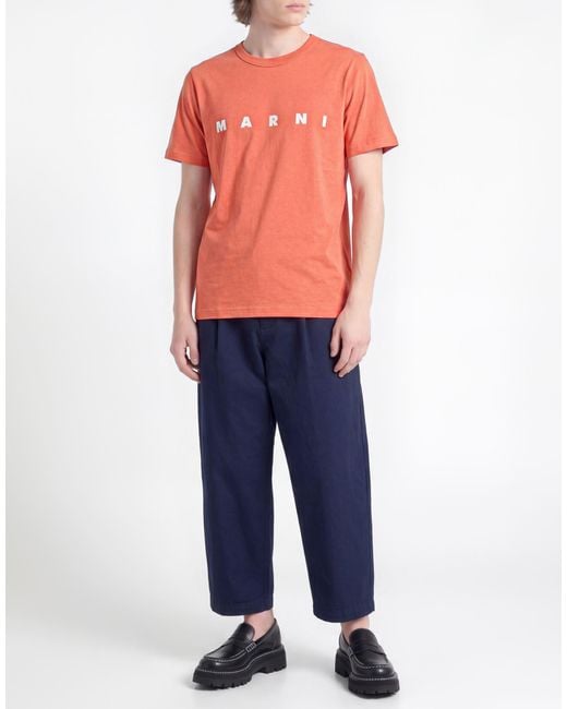 Marni Pink T-Shirt Cotton for men