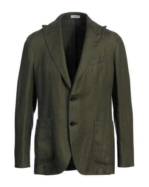 Americana Boglioli de hombre de color Green