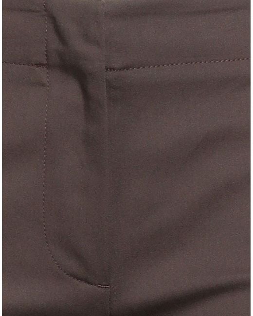 Incotex Gray Pants Polyester, Elastane