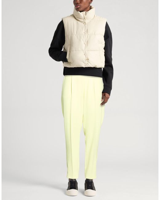Pinko Yellow Pants Polyester, Elastane