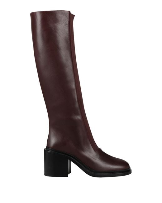 Jil Sander Brown Boot