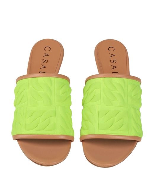 Casadei Green Sandals
