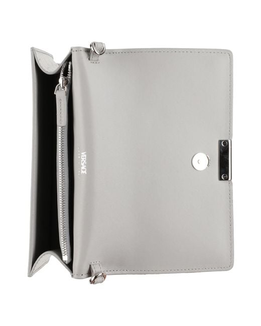 Versace Metallic Crossbody Wallet