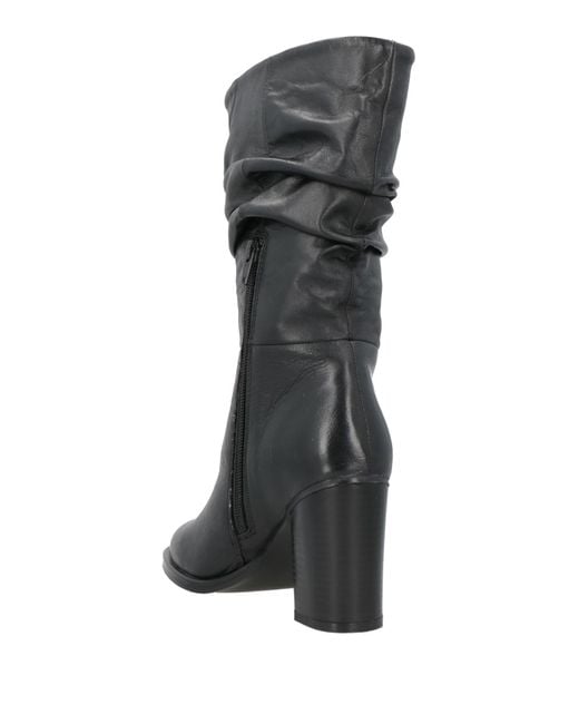 Botines de caña alta m. collection de color Gray