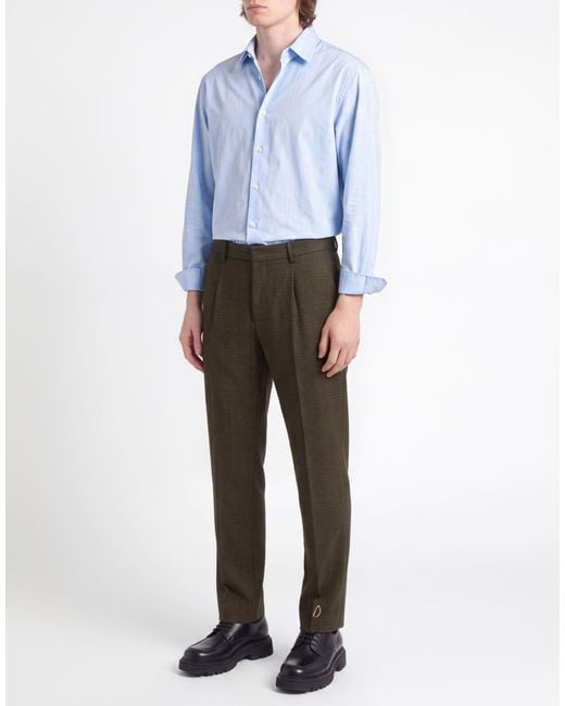 Barena Gray Dark Pants Virgin Wool for men