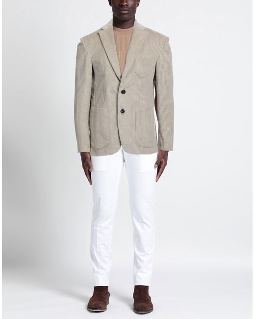 Domenico Tagliente Gray Suit Jacket for men