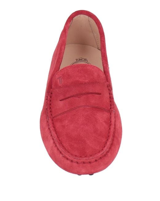Tod's Red Loafer