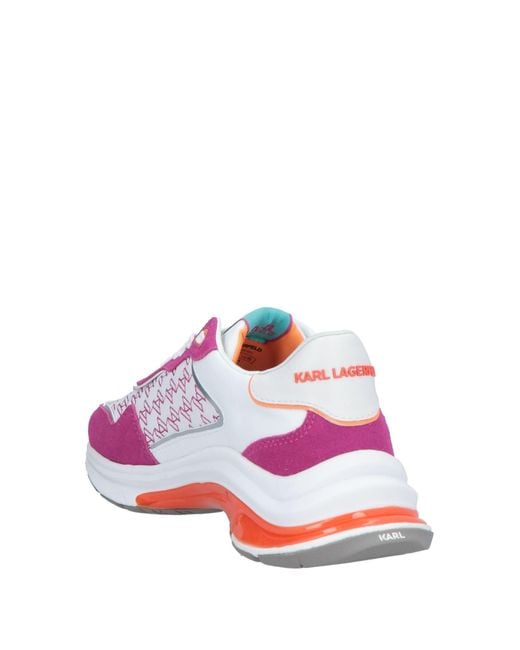 Karl Lagerfeld Pink Sneakers