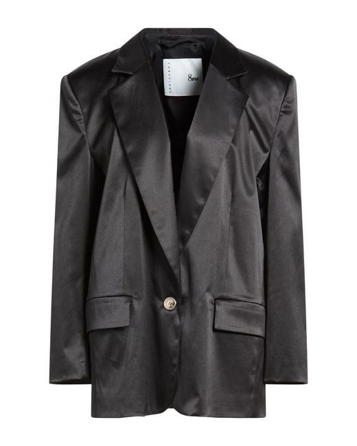 8pm Black Blazer