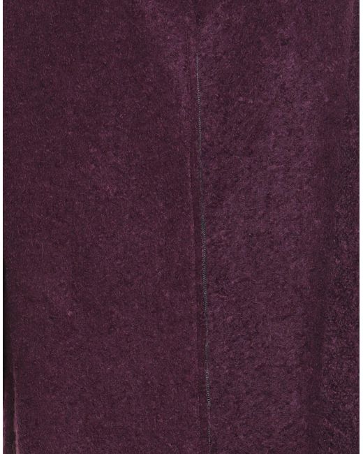 Erika Cavallini Semi Couture Purple Coat
