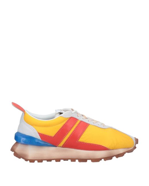 lanvin yellow sneakers