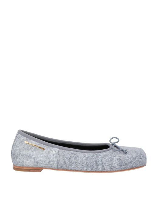 T By Alexander Wang Gray Ballet Flats