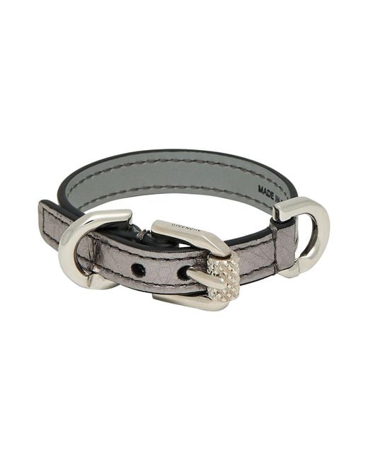 Givenchy Metallic Bracelet Leather