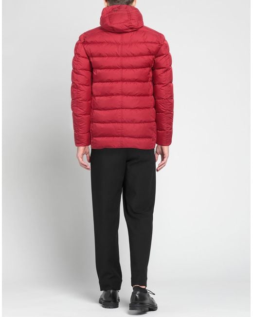 Herno Red Puffer for men