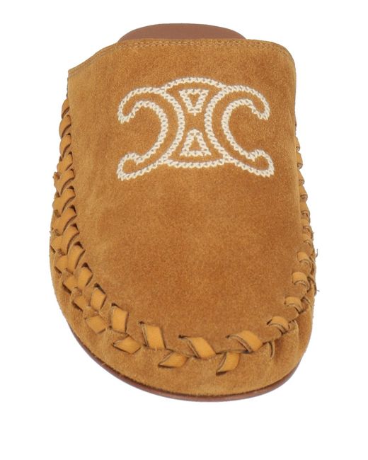 Céline Brown Mules & Clogs for men