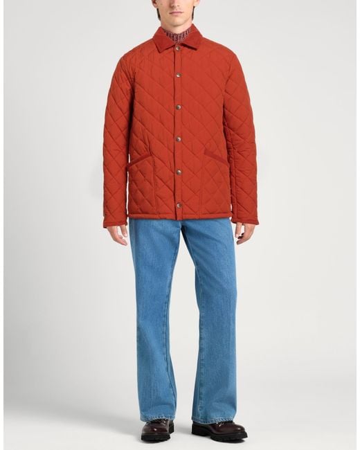 Husky Red Puffers for men