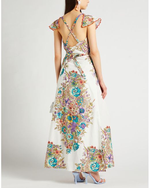 Etro Blue Maxi-Kleid