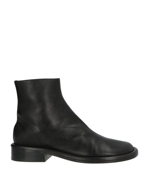 Proenza Schouler Black Ankle Boots Leather