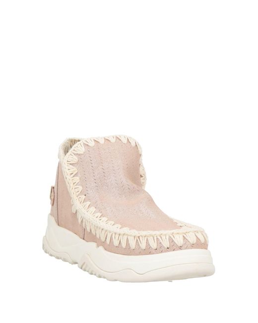 Mou Natural Ankle Boots