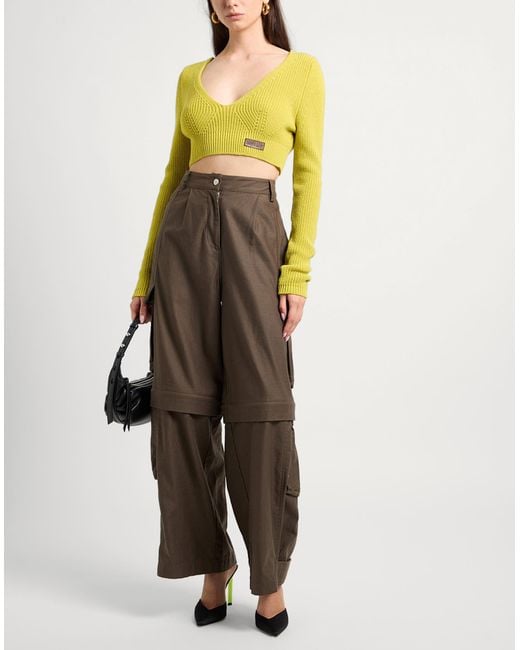 DSquared² Yellow Top Wool