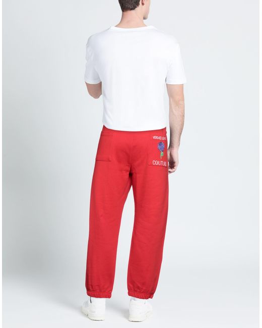 Versace Red Trouser for men