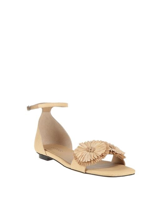 Serena Uziyel Natural Sandals Textile Fibers