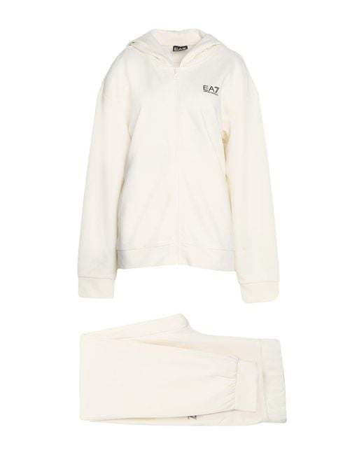 EA7 White Tracksuit