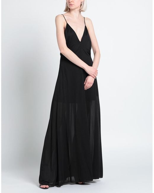 Emporio Armani Black Maxi Dress