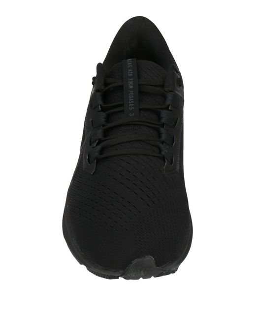mens nike sneakers black