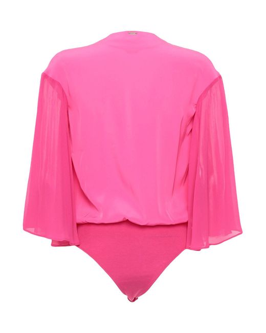 Marciano Pink Bodysuit Polyester