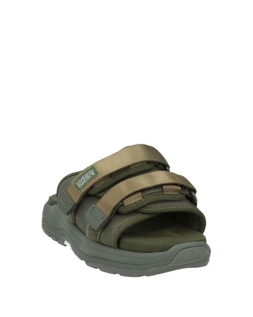 Suicoke Green Sandals for men