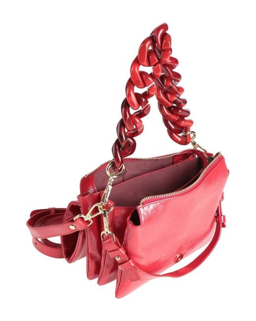 MY BEST BAG Red Handbag Leather