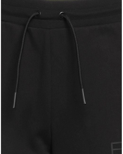 EA7 Black Trouser for men