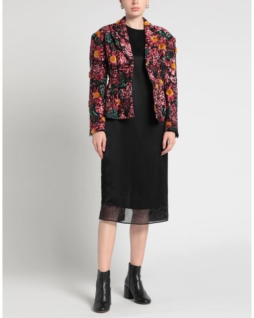 Comme des Garçons Red Blazer Polyester, Nylon