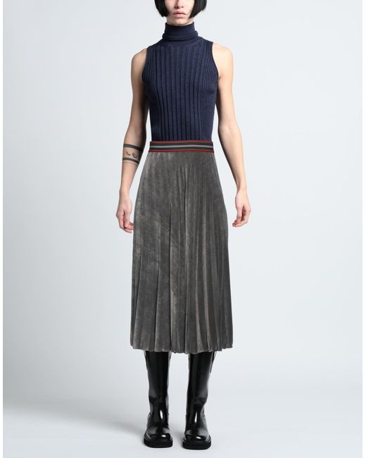 Missoni Gray Midi Skirt