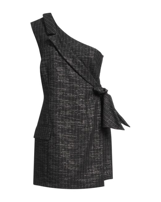 MSGM Black Mini Dress