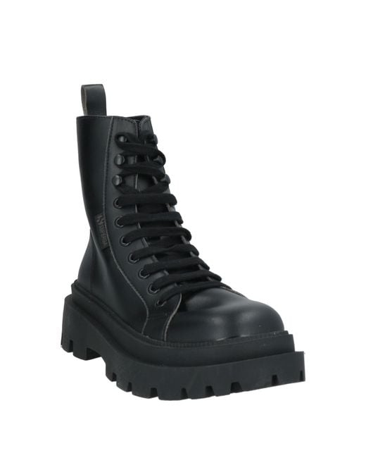 Superga Black Ankle Boots