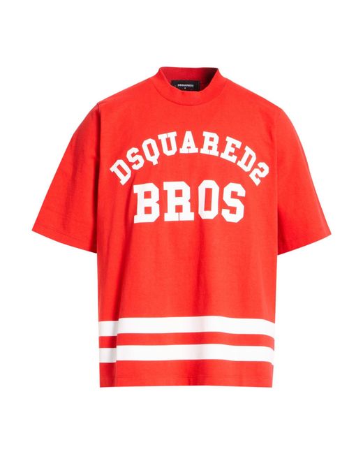 DSquared² Red T-Shirts for men