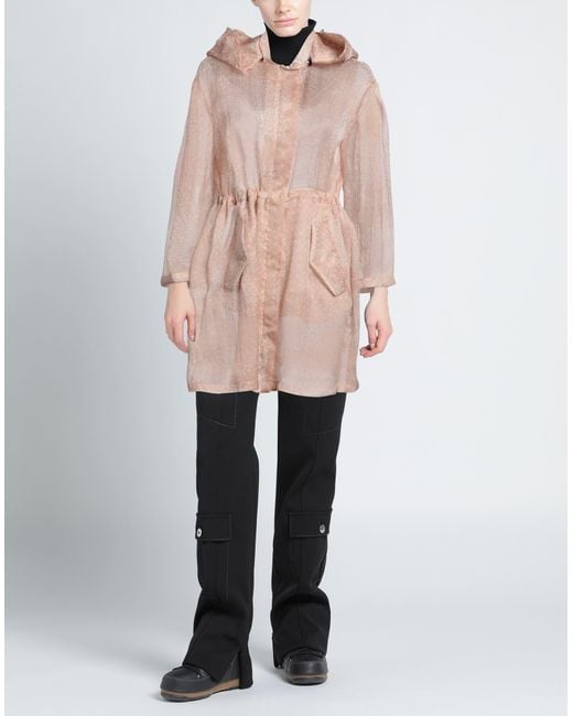 Emporio Armani Pink Overcoat & Trench Coat