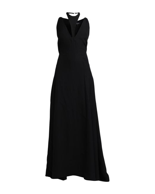 Vestido largo BCBGMAXAZRIA de color Black