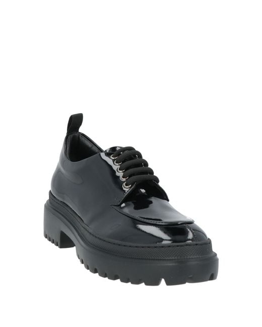 Agl Attilio Giusti Leombruni Black Lace-Up Shoes