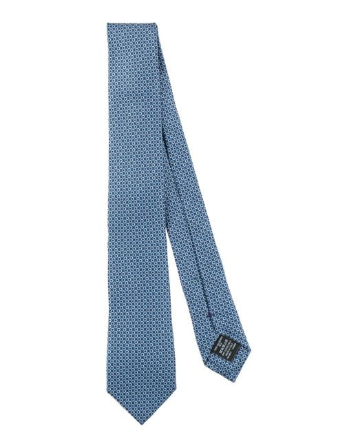 Corbata y pajarita Dunhill de hombre de color Blue